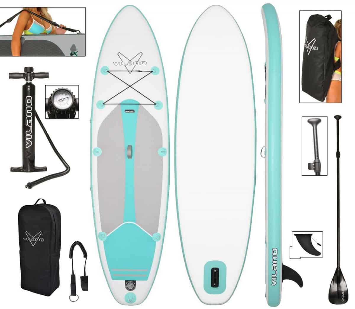 Vilano Journey Inflatable SUP Board Review [Feb 2023] - SupBoardWorld